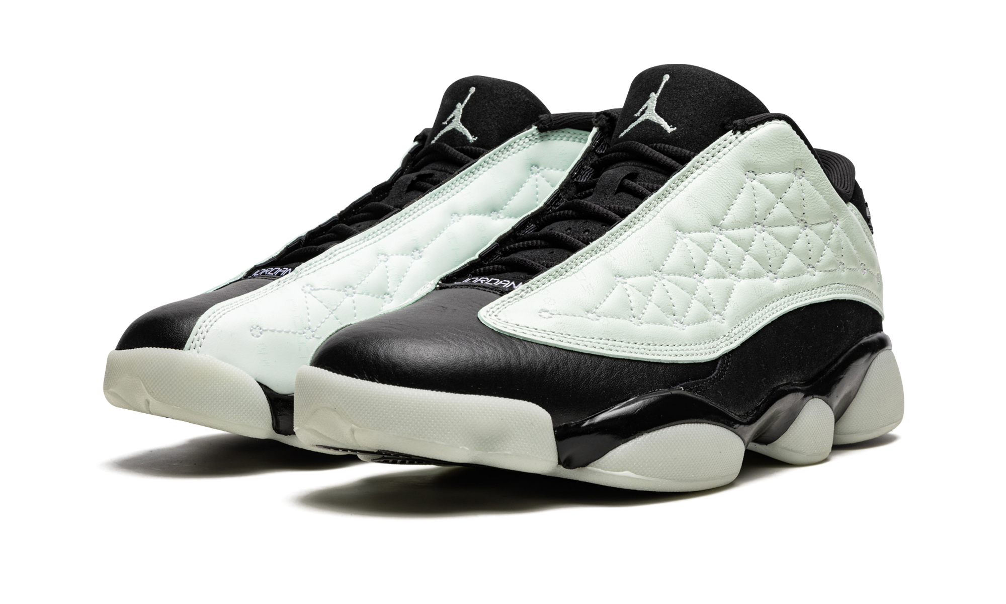 jordan 13 retro low singles day 2021+DM0803-300+diagnol left view