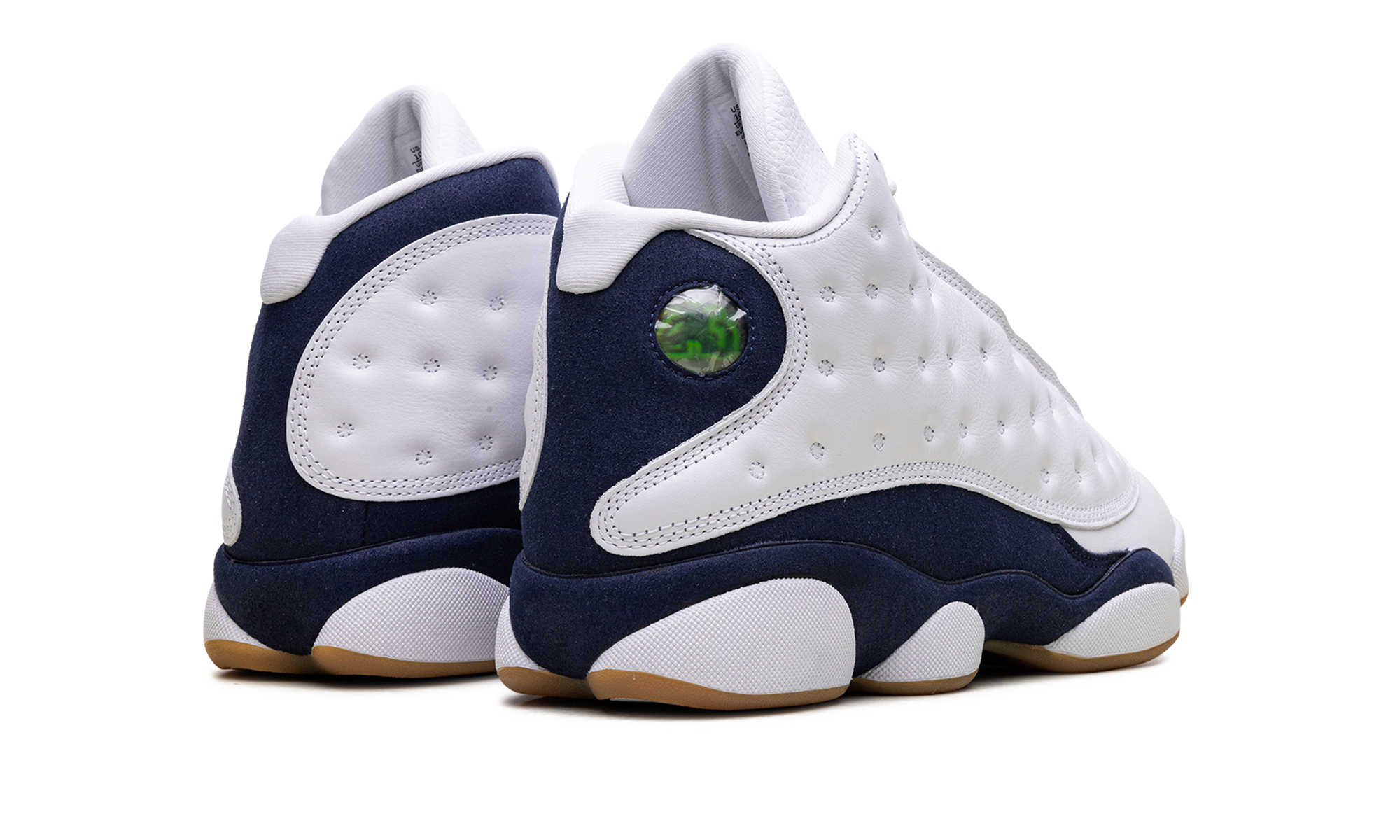jordan 13 retro midnight navy+414571-140+diagnol right behind view