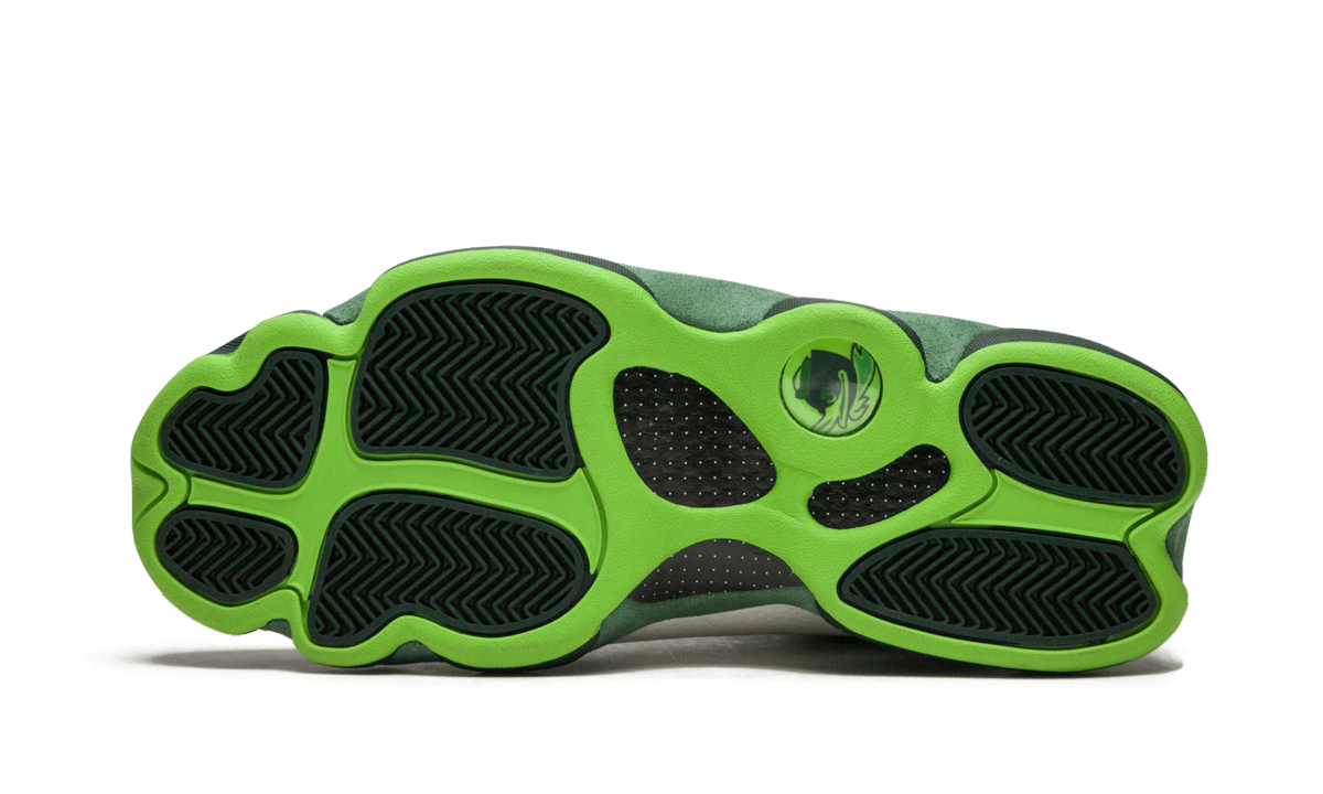 jordan 13 retro oregon ducks pe+AR4390-313+bottom view