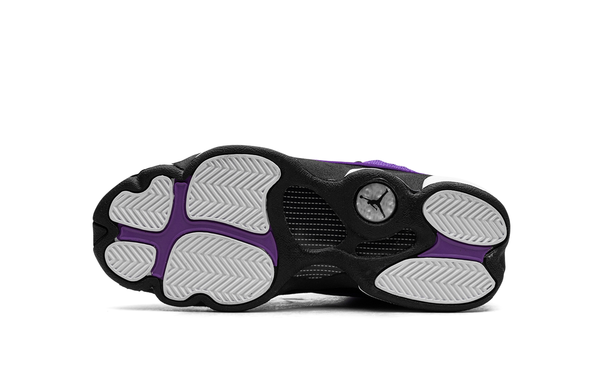 jordan 13 retro purple venom gs+FD4648-501+bottom view