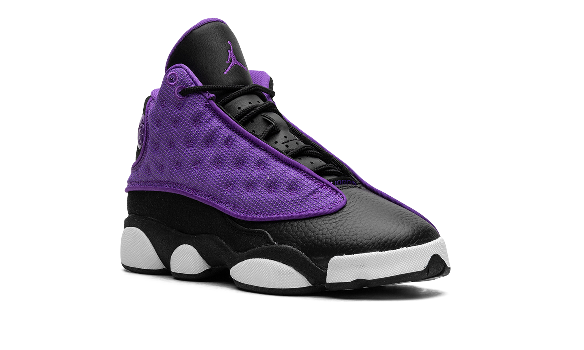 jordan 13 retro purple venom gs+FD4648-501+diagnol right view