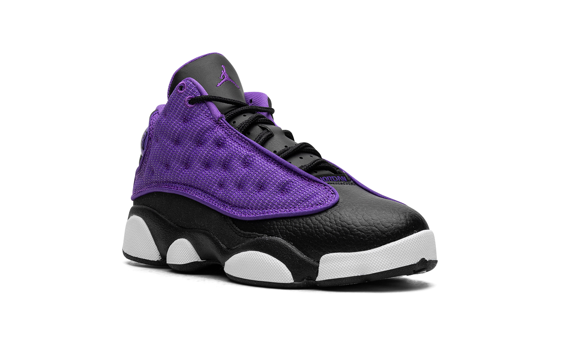 jordan 13 retro purple venom ps+FD4649-501+diagnol right view
