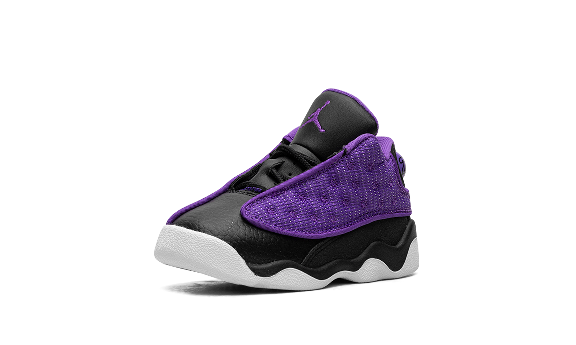 jordan 13 retro purple venom td+FD4647-501+left diagnol single view