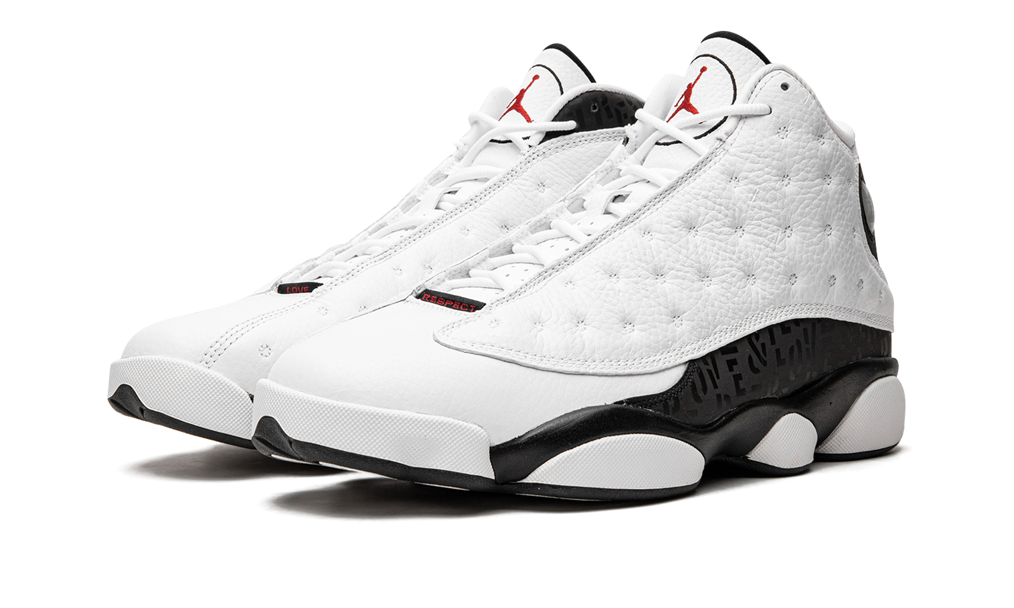 jordan 13 retro singles day love and respect+888164-112+diagnol left view