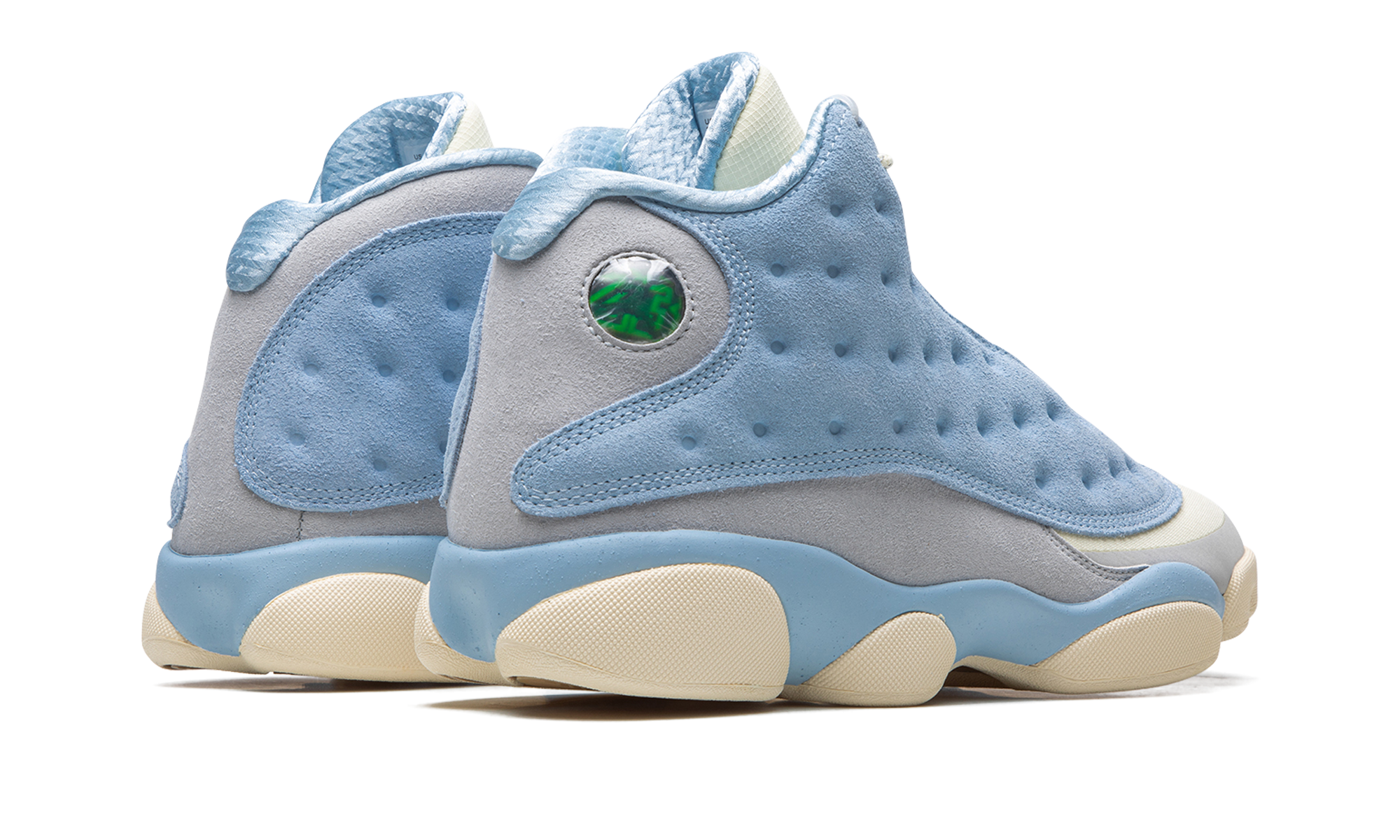 jordan 13 retro solefly+DX5763-100+diagnol right behind view