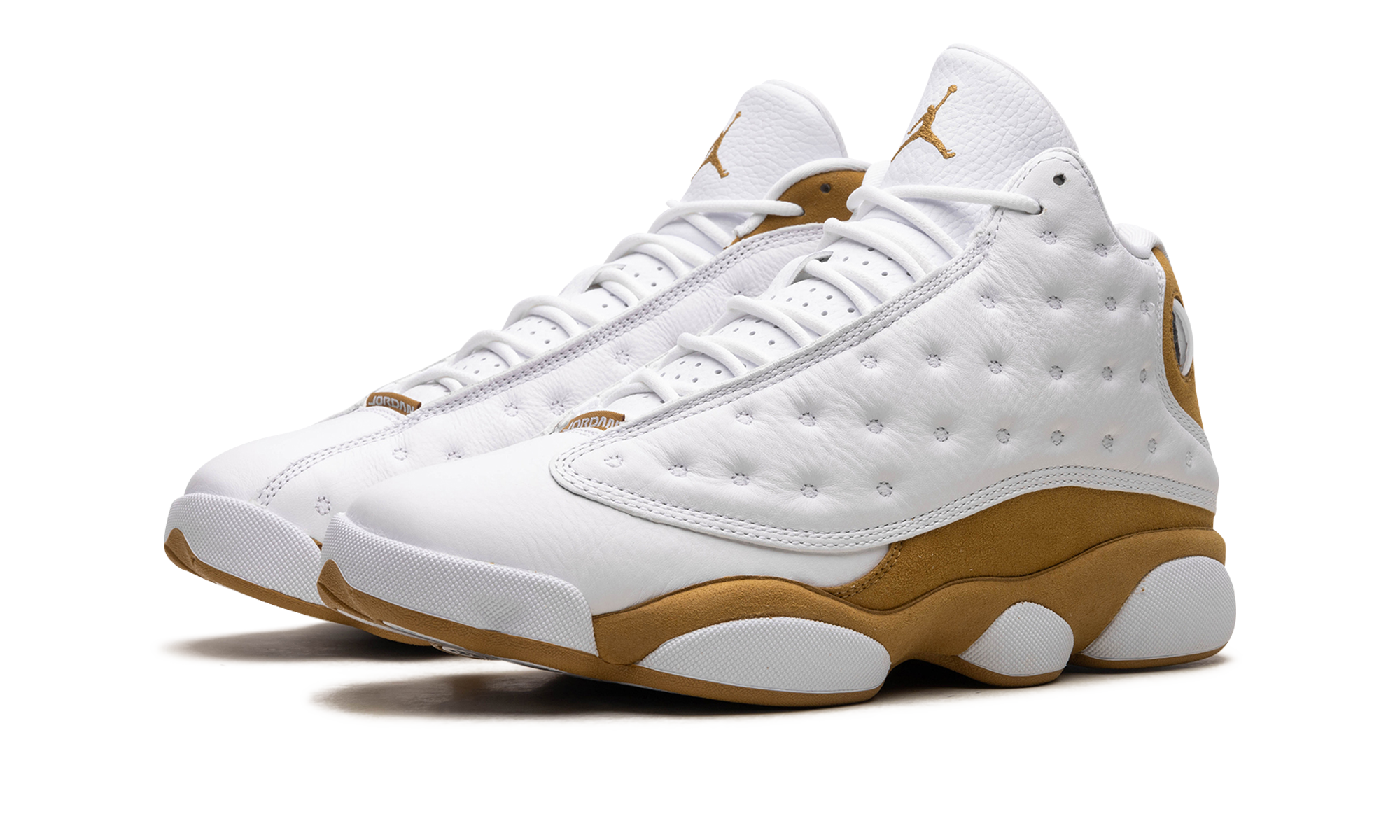 jordan 13 retro wheat 2023+414571-171+diagnol left view