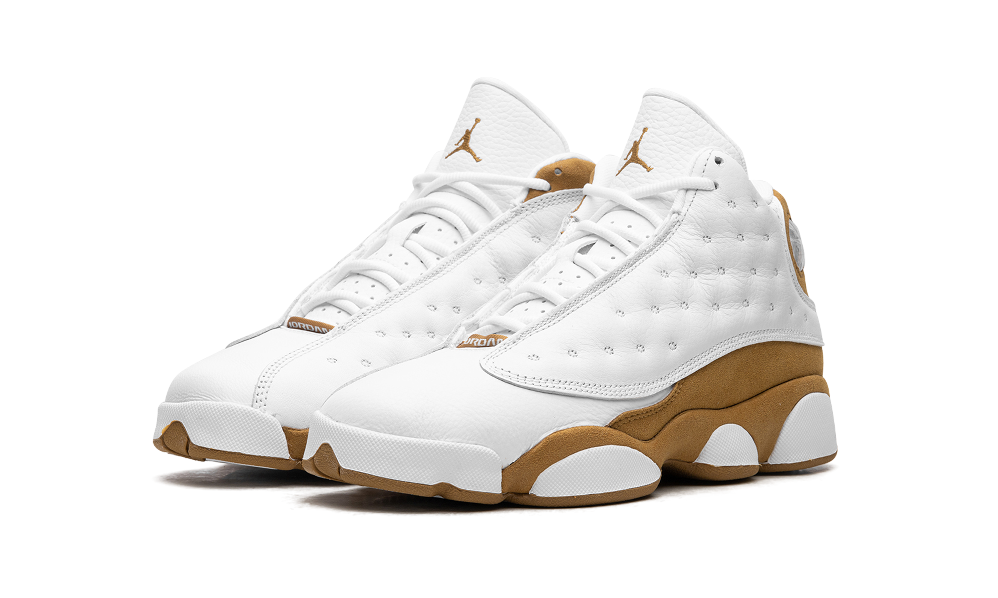 jordan 13 retro wheat 2023 gs+DJ3003-171+diagnol left view