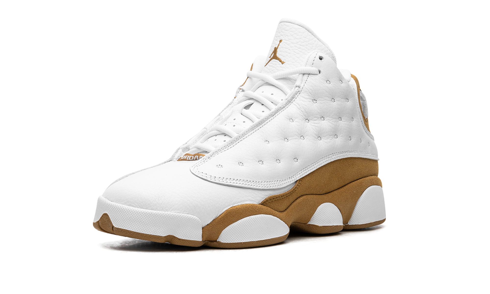 jordan 13 retro wheat 2023 gs+DJ3003-171+left diagnol single view