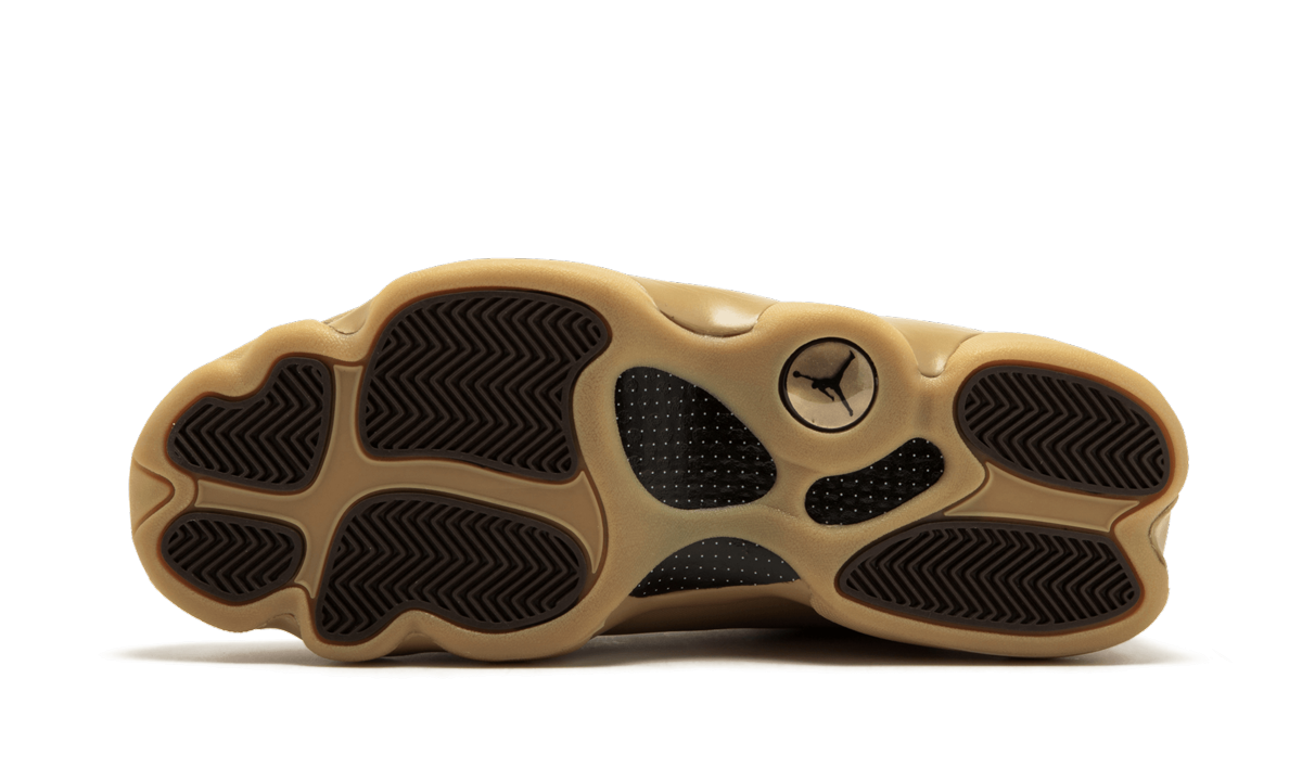 jordan 13 retro wheat+414571-705+bottom view