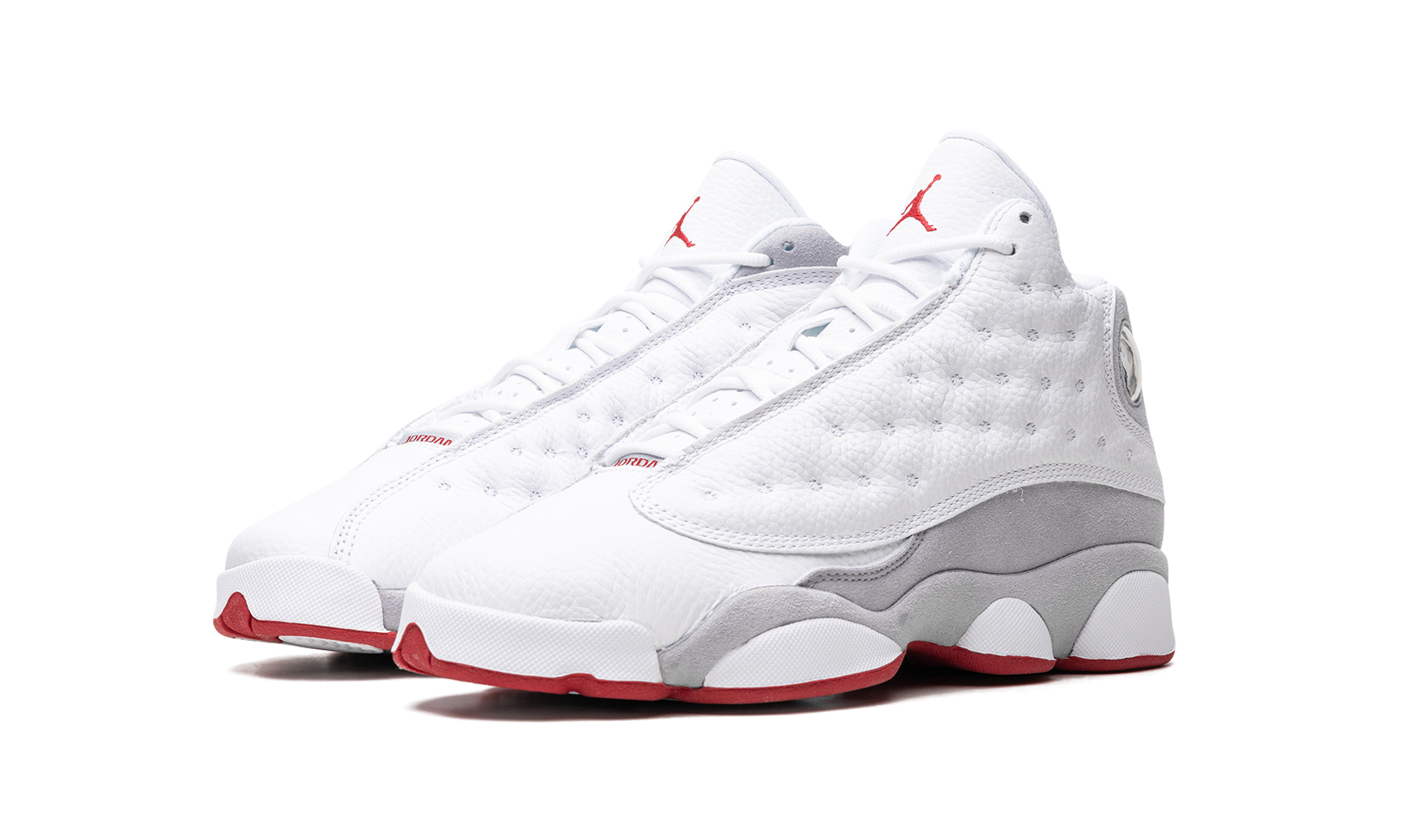 jordan 13 retro wolf grey gs+DJ3003-160+diagnol left view