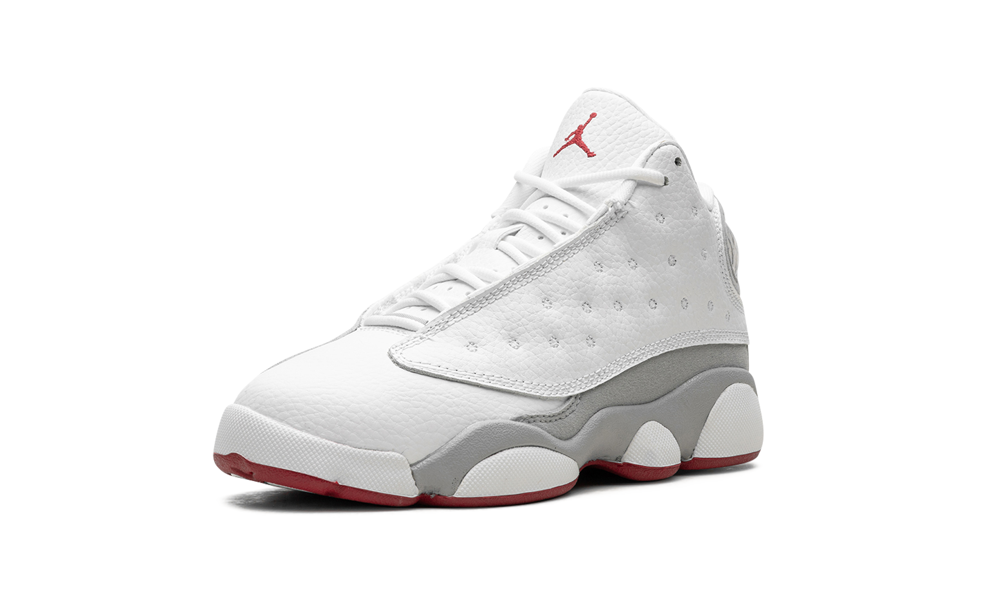jordan 13 retro wolf grey ps+DJ3005-160+left diagnol single view