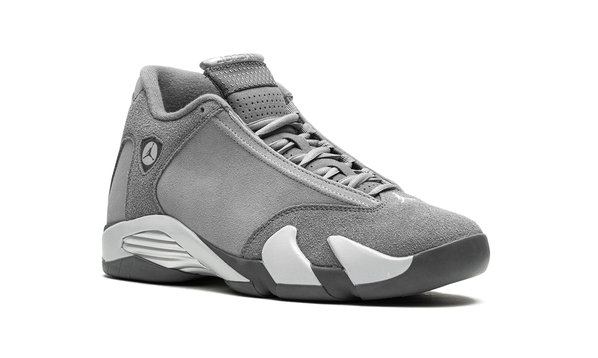 jordan 14 retro flint grey+FJ3460-012+diagnol right view