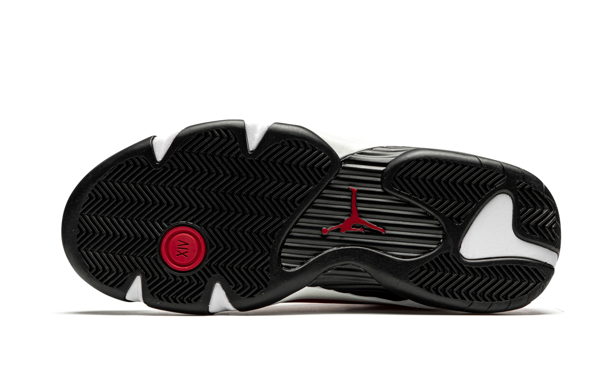 jordan 14 retro gym red toro+487471-006+bottom view