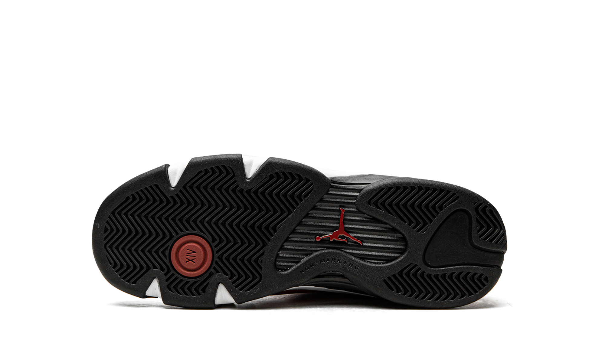 jordan 14 retro gym red toro gs+487524-006+bottom view