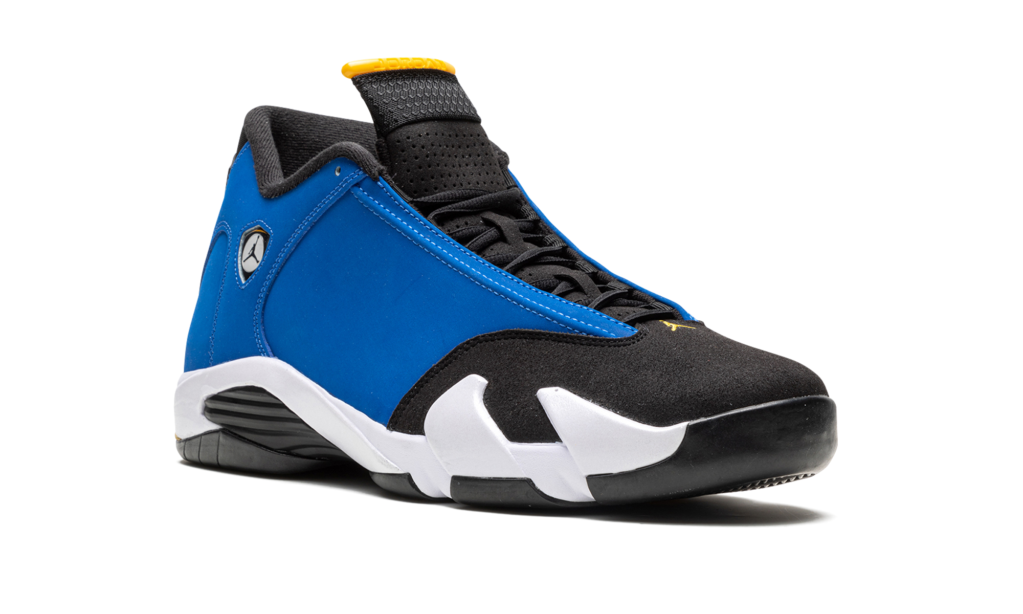jordan 14 retro laney 2023+487471-407+diagnol right view