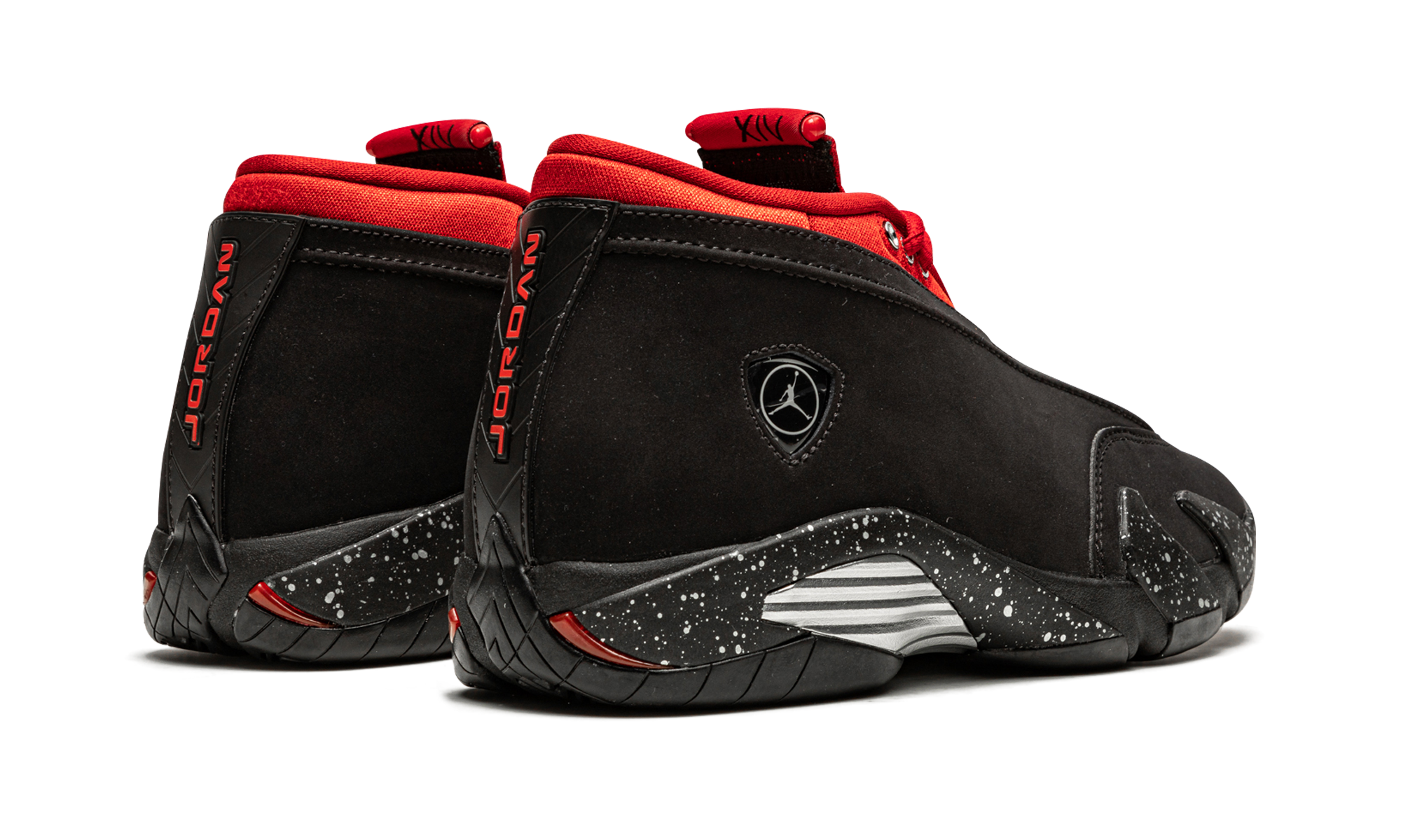 jordan 14 retro low red lipstick women s+DH4121-006+diagnol right behind view