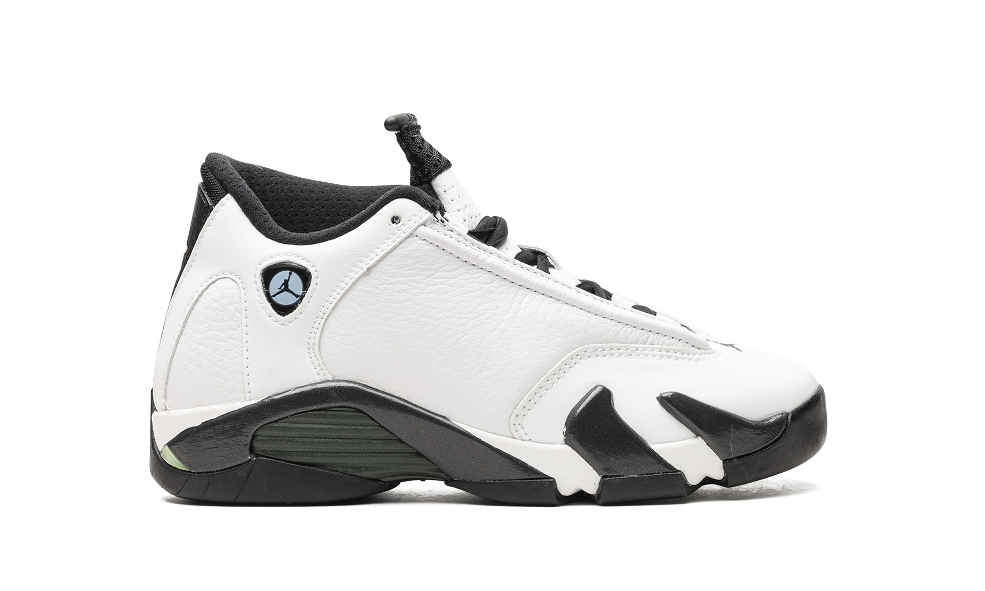 jordan 14 retro oxidized green 2016 gs+487524-106+diagnol right view