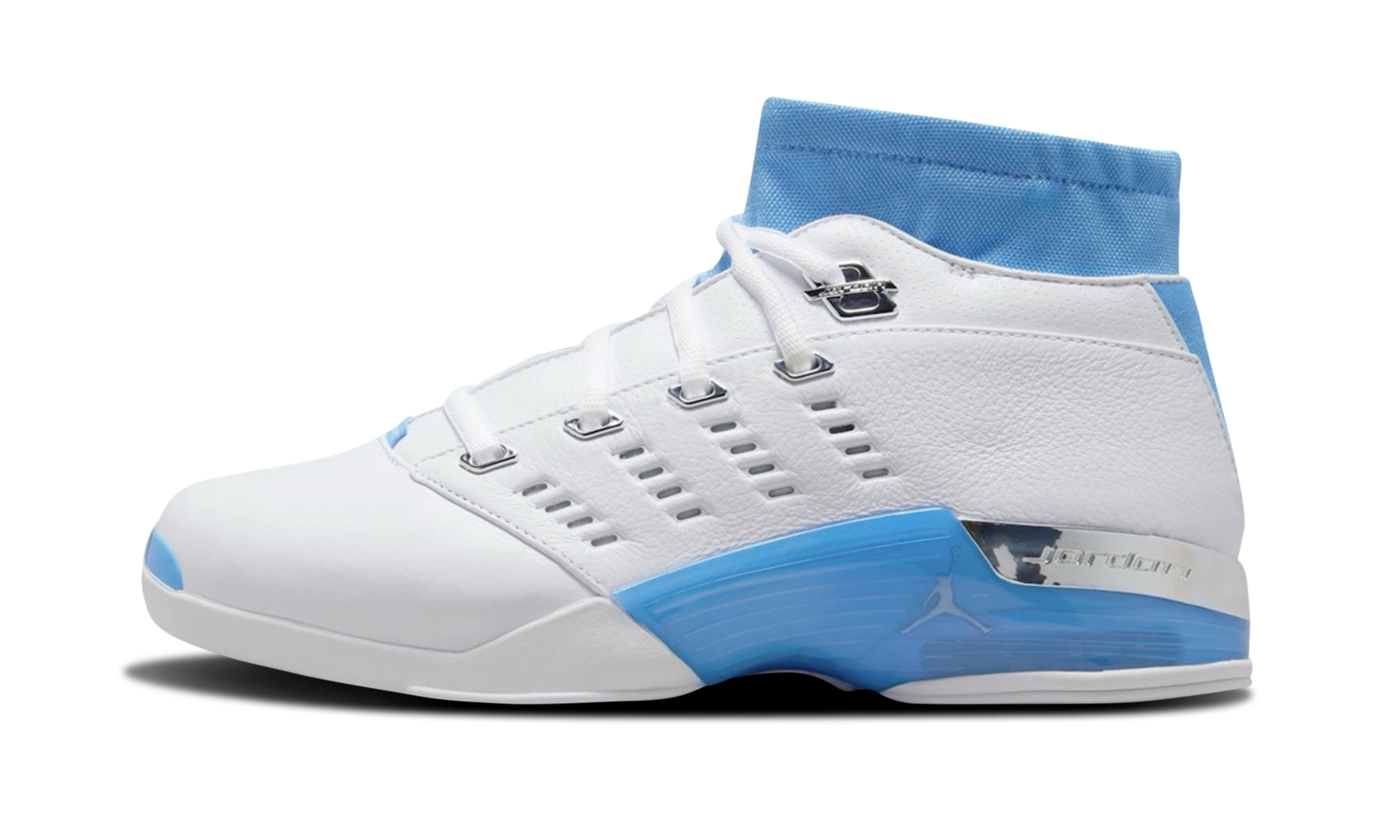 jordan 17 retro low sp university blue 2024+FJ0395-101+diagnol right view