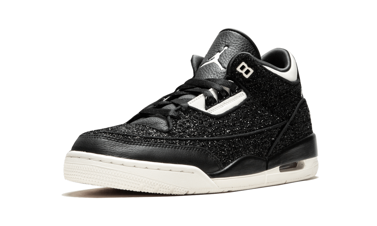 jordan 3 retro awok vogue black women s+BQ3195-001+left diagnol single view