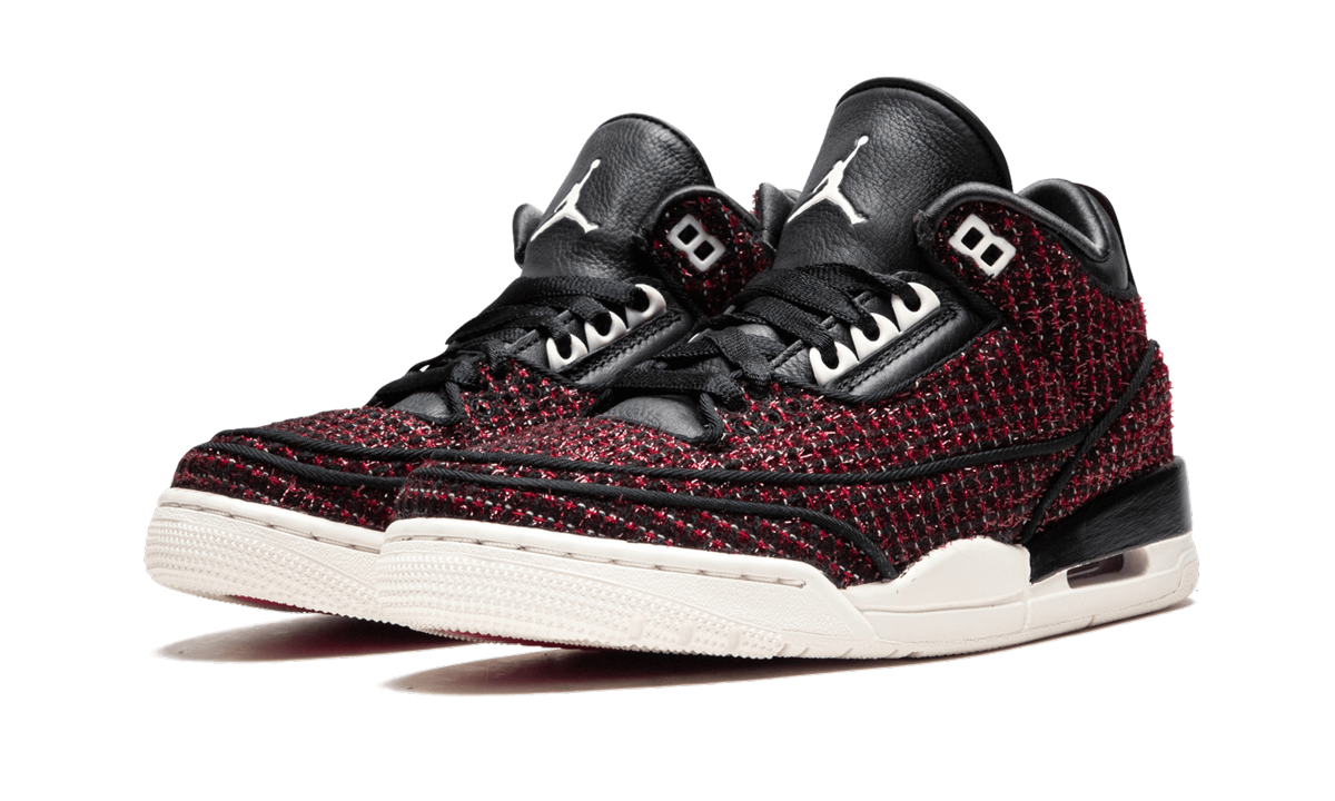jordan 3 retro awok vogue university red women s+BQ3195-601+diagnol left view