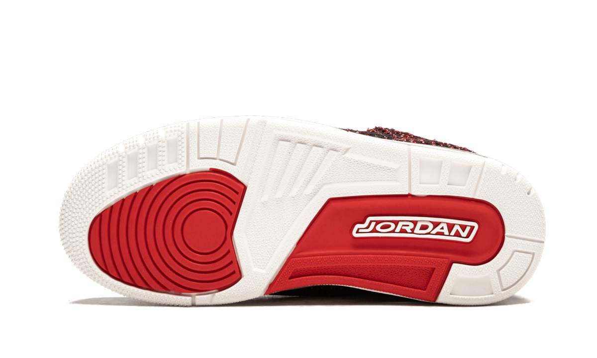 jordan 3 retro awok vogue university red women s+BQ3195-601+bottom view