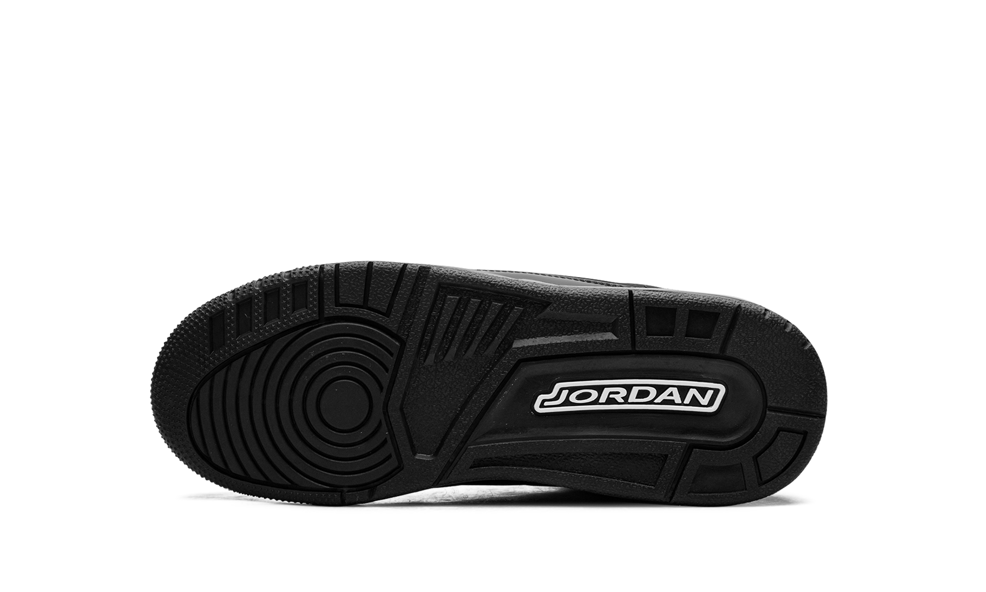 jordan 3 retro black cat 2025 gs+DM0967-001+bottom view