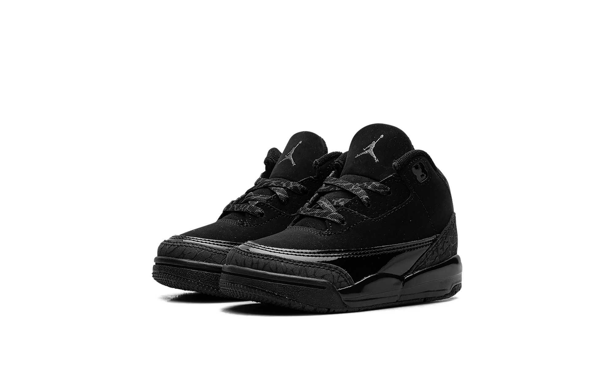 jordan 3 retro black cat 2025 td+DM0968-001+diagnol left view