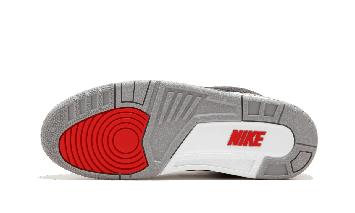 jordan 3 retro black cement 2018+854262-001+bottom view