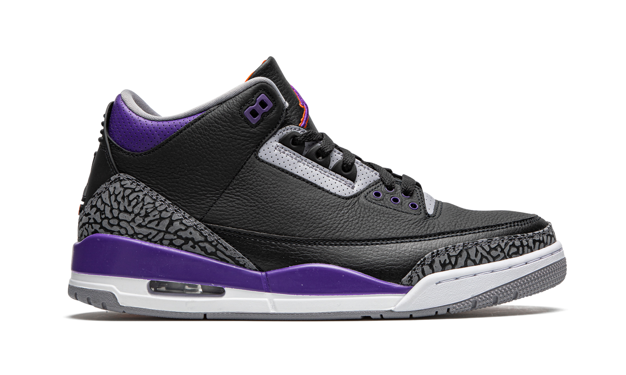 jordan 3 retro black court purple+CT8532-050+right view