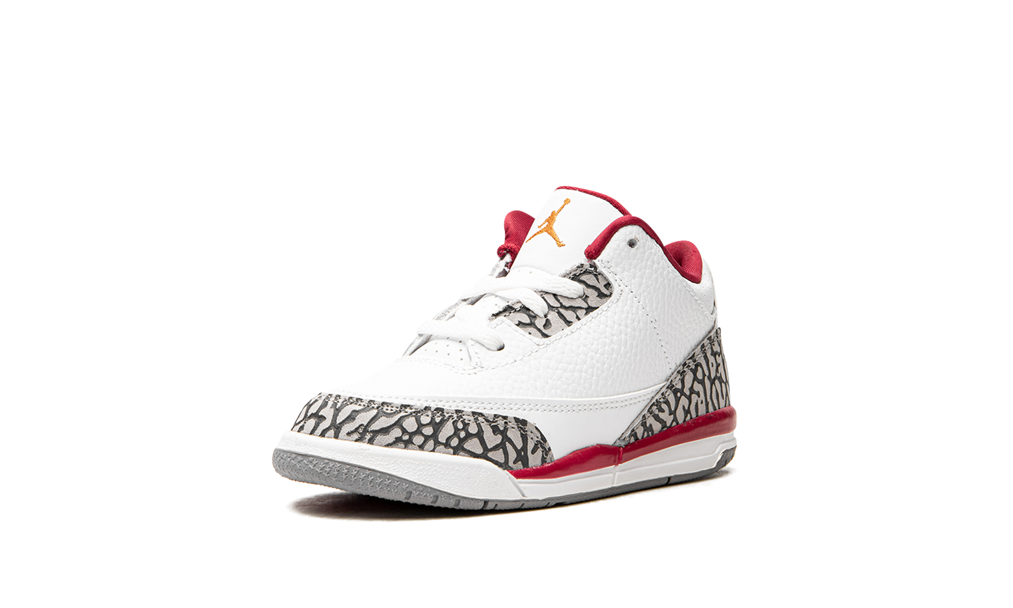 jordan 3 retro cardinal td+832033-126+left diagnol single view