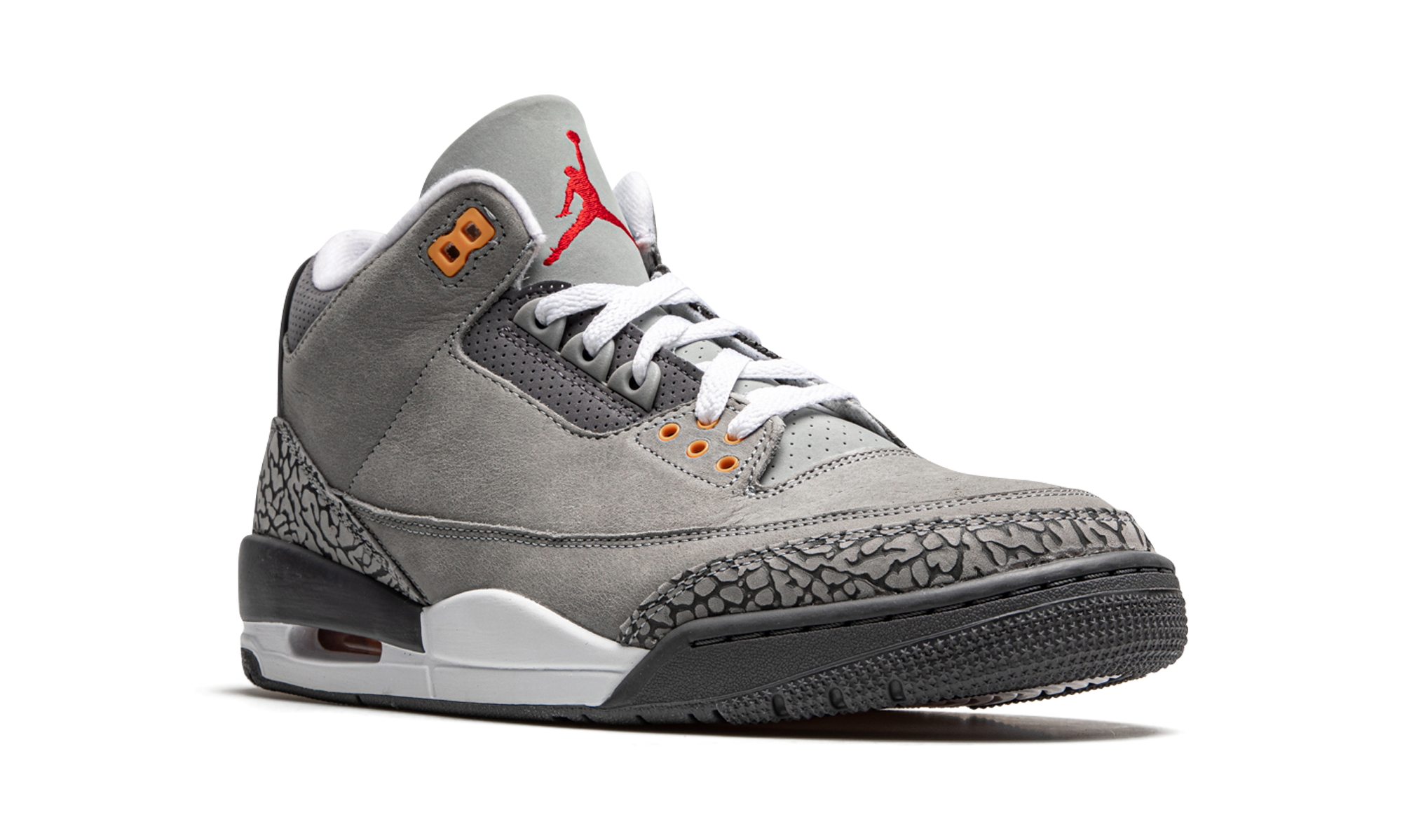 jordan 3 retro cool grey 2021+CT8532-012+diagnol right view