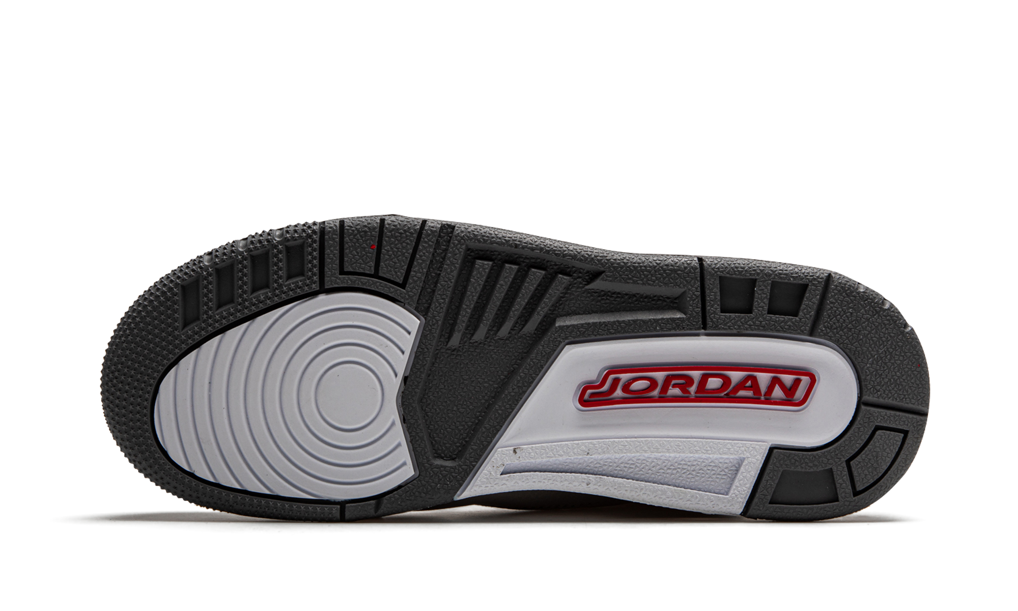 jordan 3 retro cool grey 2021 gs+398614-012+bottom view