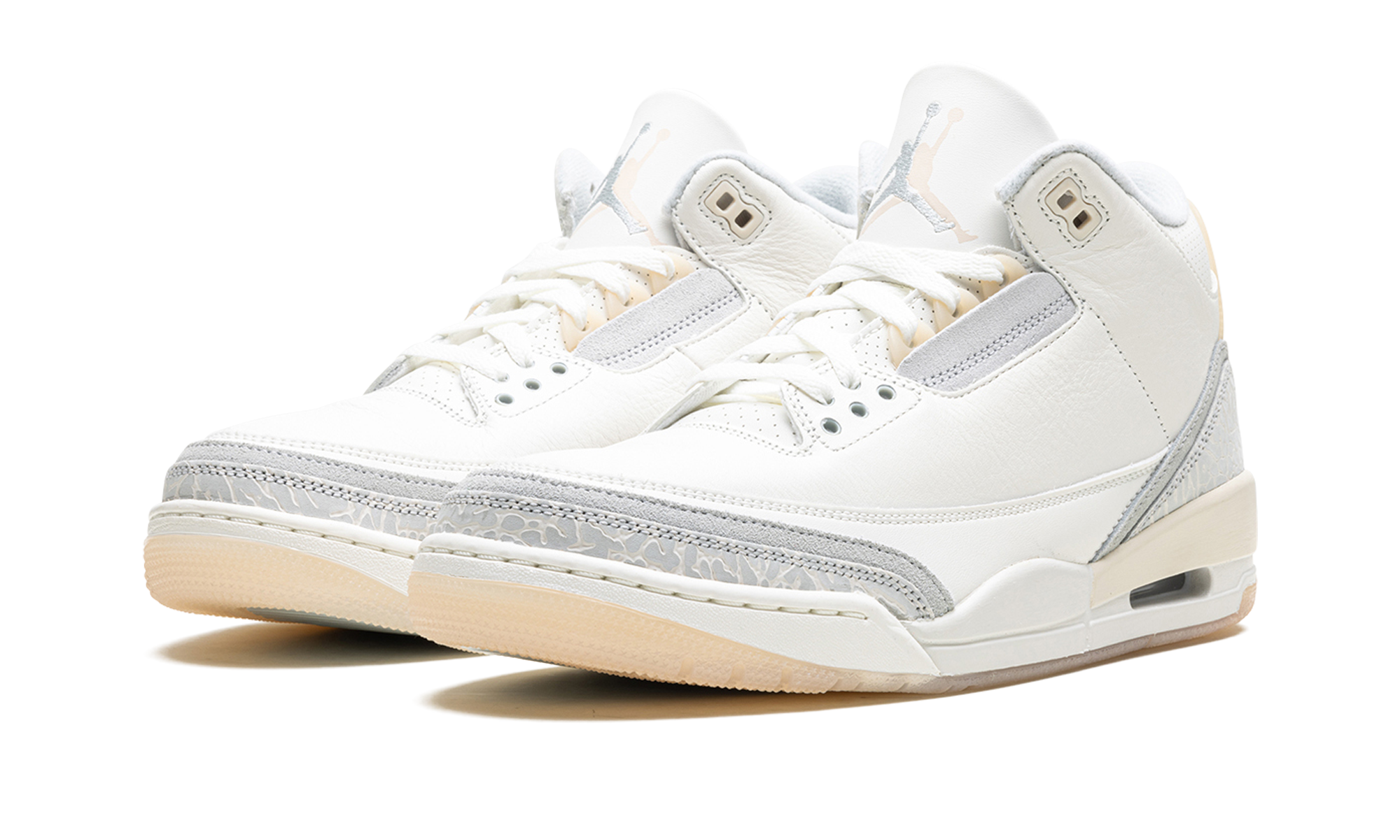 jordan 3 retro craft ivory+FJ9479-100+diagnol left view