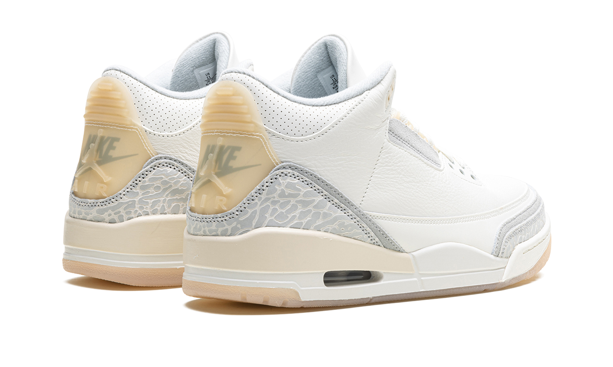 jordan 3 retro craft ivory+FJ9479-100+diagnol right behind view