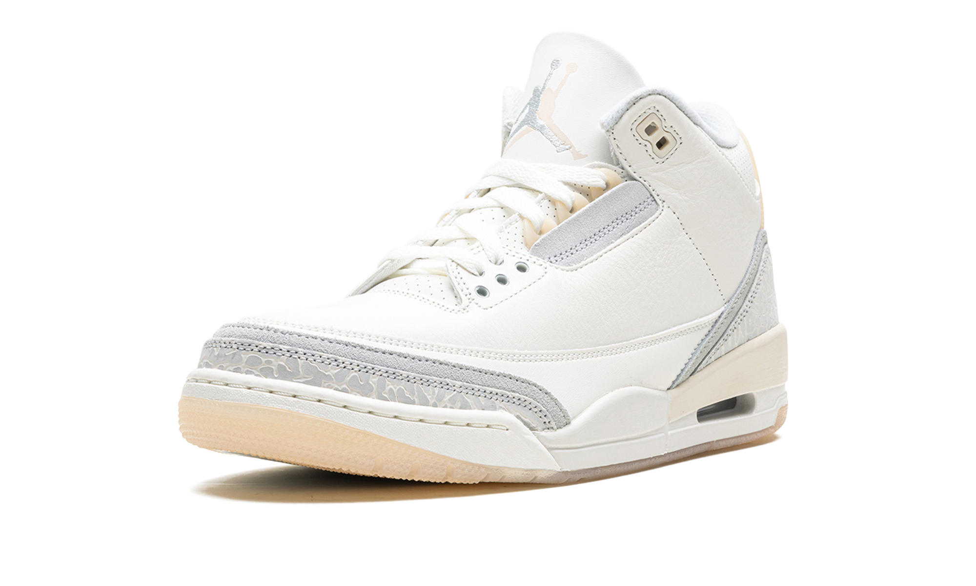 jordan 3 retro craft ivory+FJ9479-100+left diagnol single view