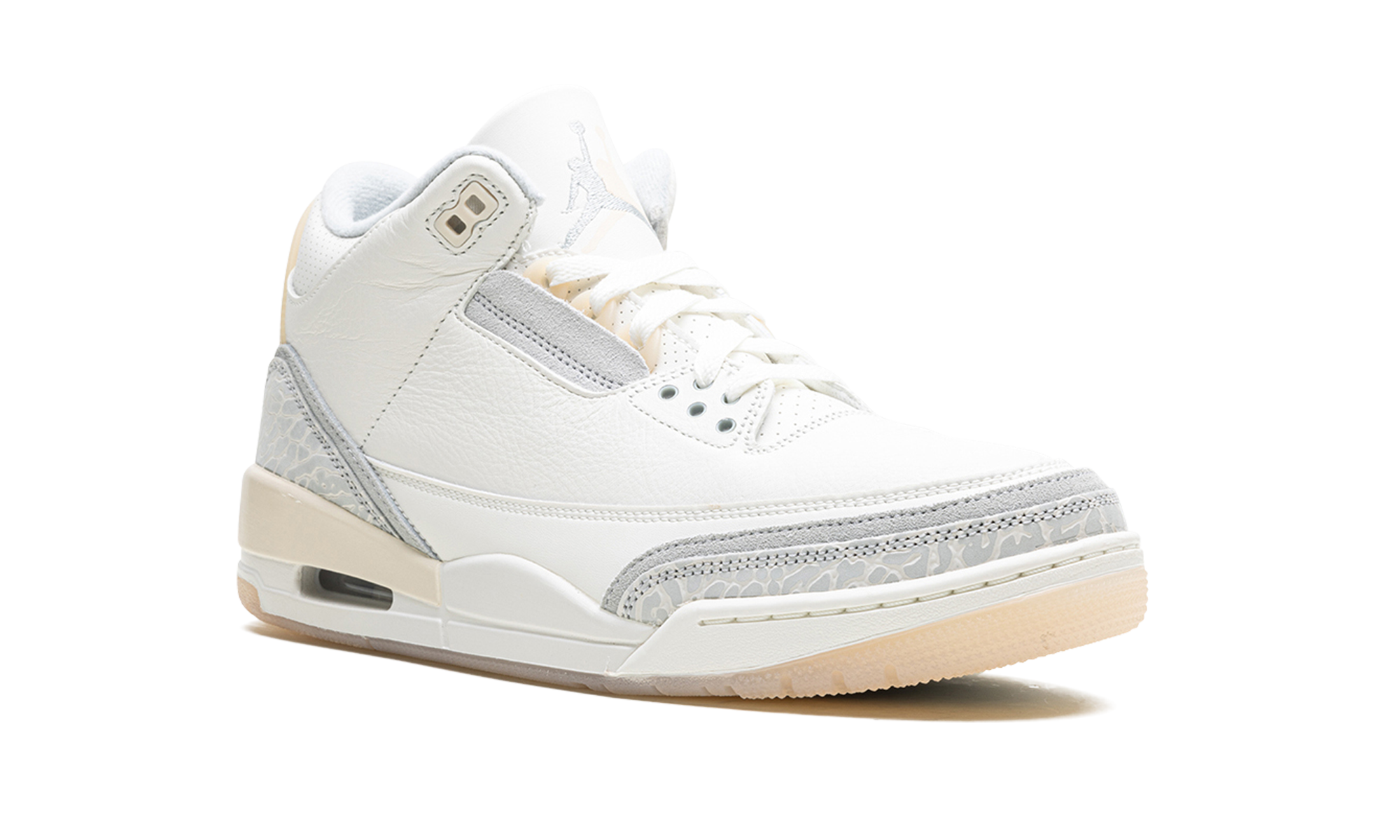 jordan 3 retro craft ivory+FJ9479-100+diagnol right view