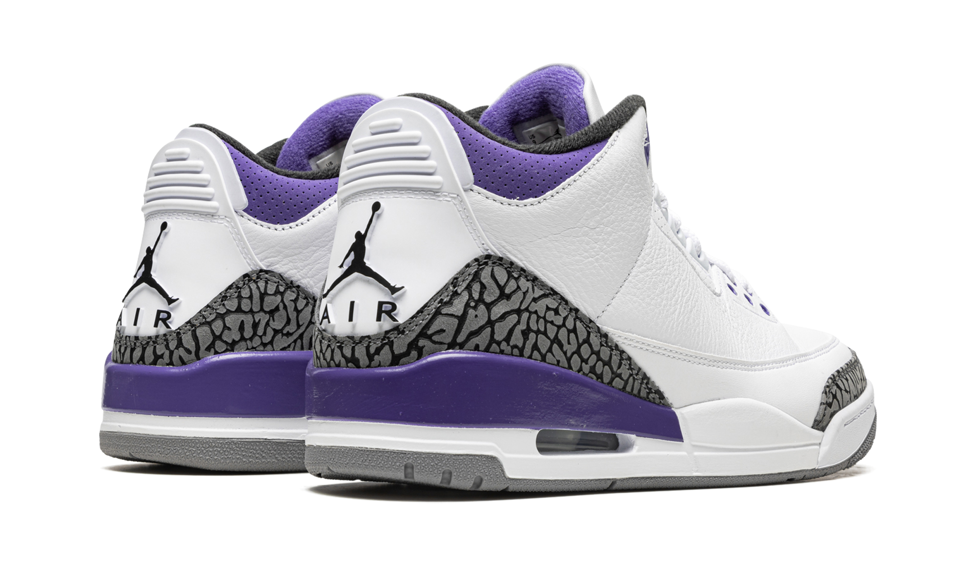 jordan 3 retro dark iris+CT8532-105+diagnol right behind view