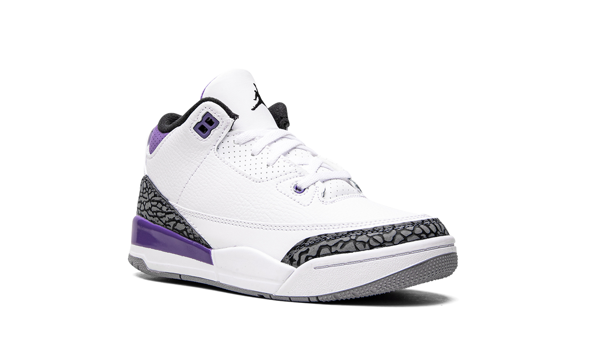 jordan 3 retro dark iris ps+DM0966-105+diagnol right view