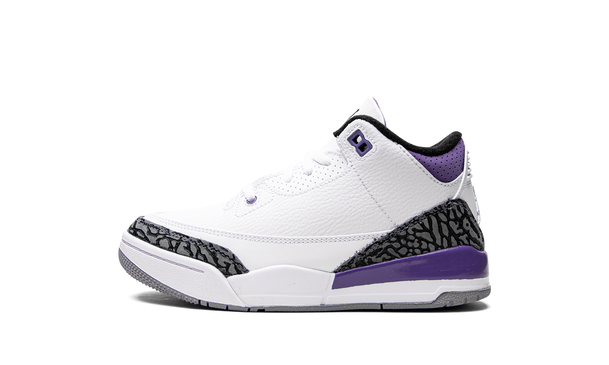 jordan 3 retro dark iris ps+DM0966-105+diagnol right view 1