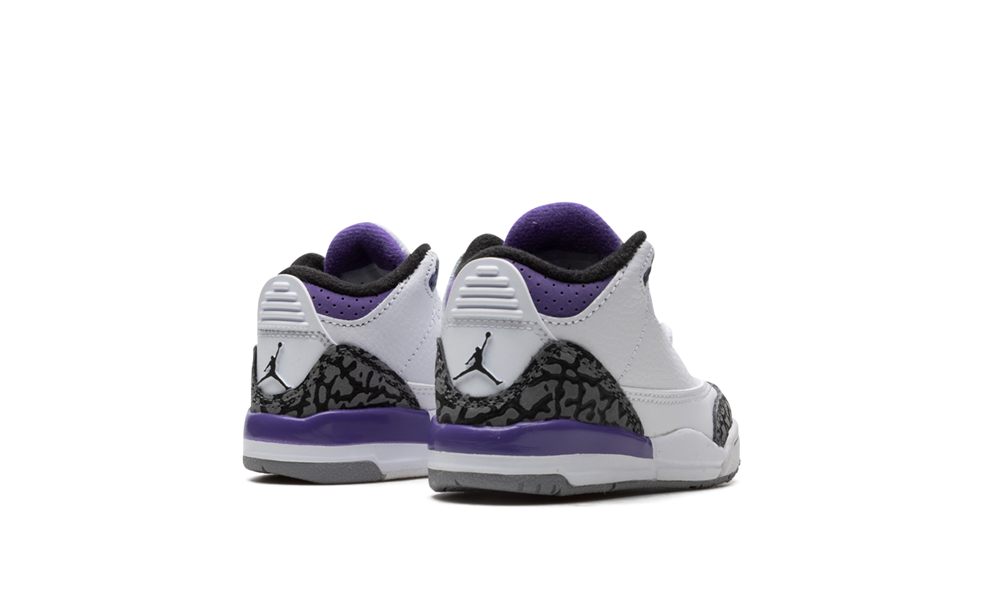 jordan 3 retro dark iris td+DM0968-105+diagnol right behind view
