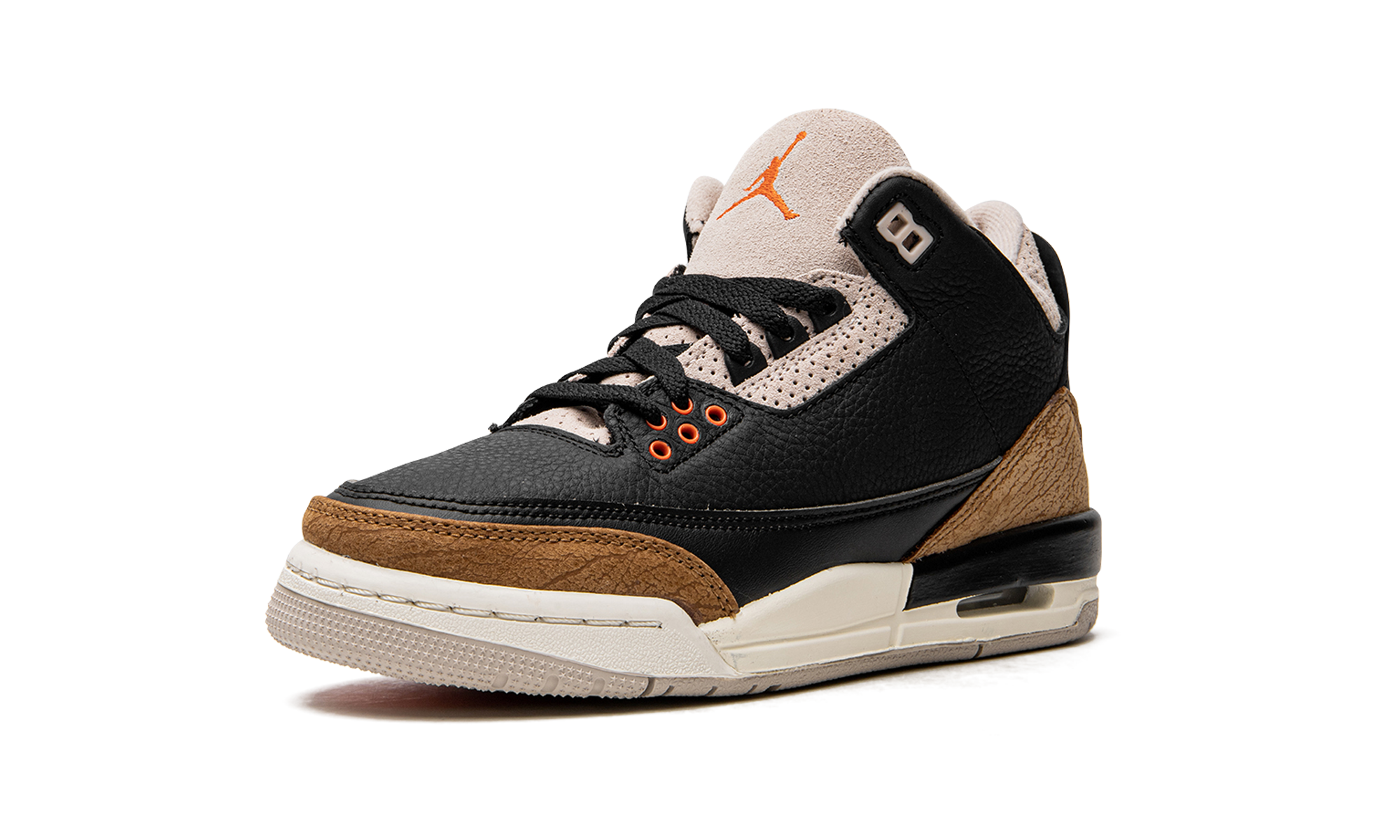 jordan 3 retro desert elephant gs+DM0967-008+left diagnol single view