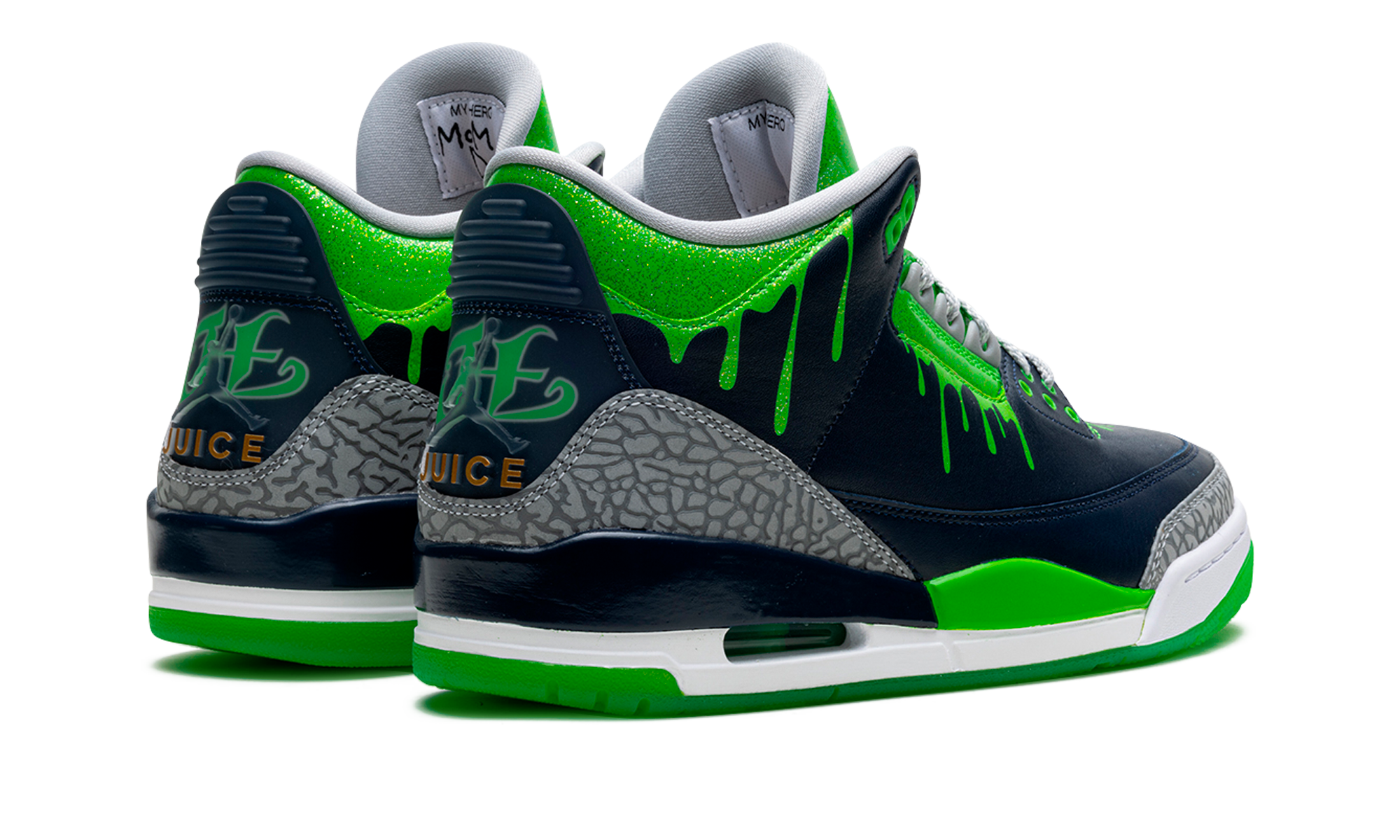 jordan 3 retro doernbecher hugo+FZ3030-919+diagnol right behind view