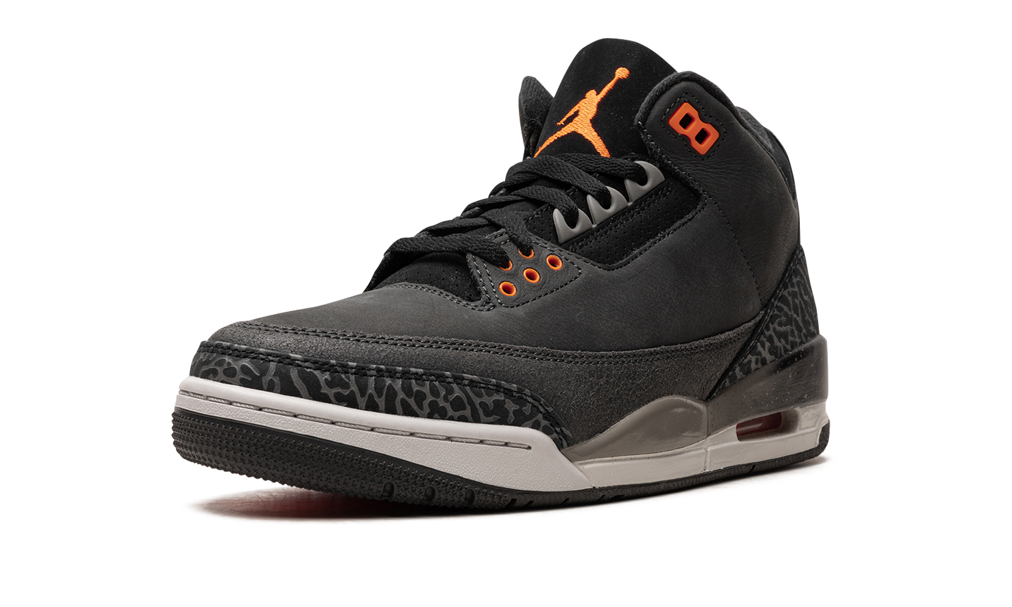 jordan 3 retro fear pack 2023+CT8532-080+left diagnol single view