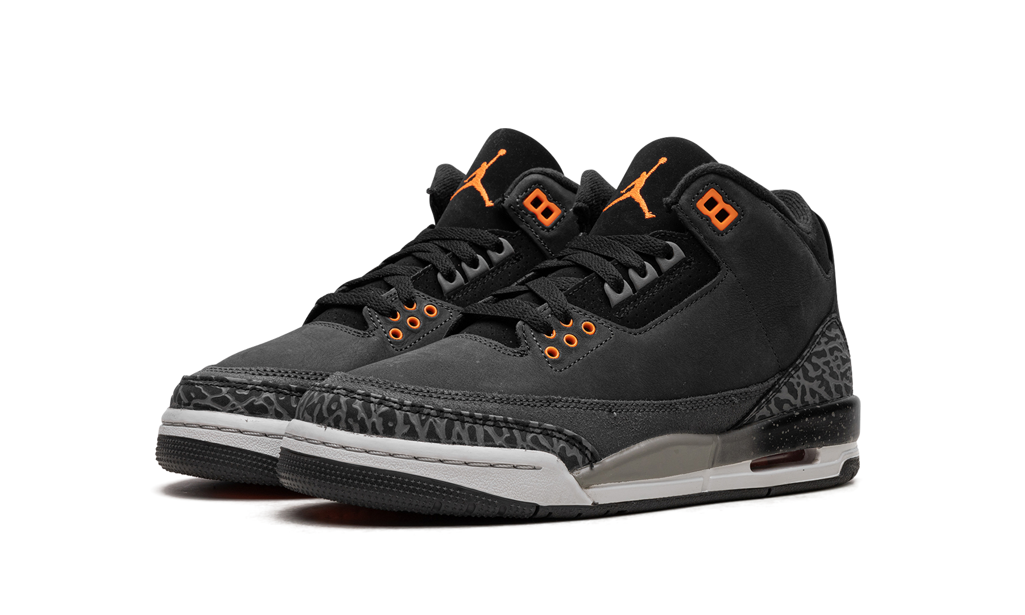 jordan 3 retro fear pack 2023 gs+DM0967-080+diagnol left view