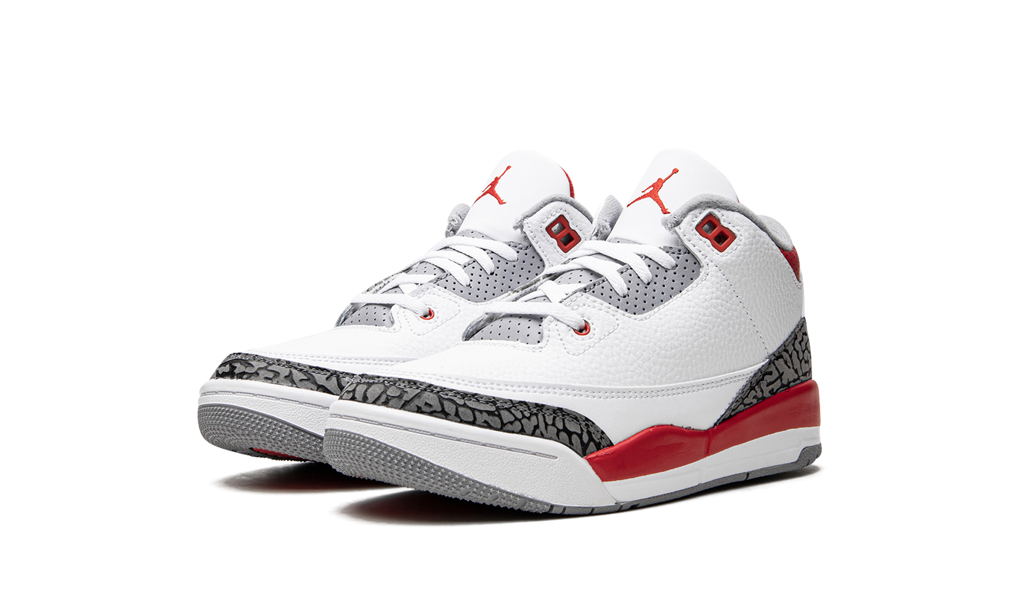 jordan 3 retro fire red 2022 ps+DM0966-160+diagnol left view
