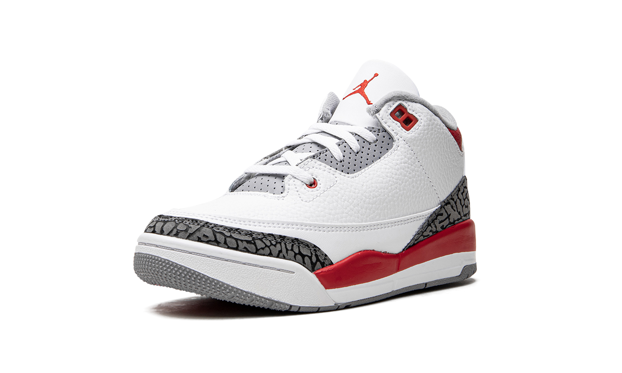 jordan 3 retro fire red 2022 ps+DM0966-160+left diagnol single view