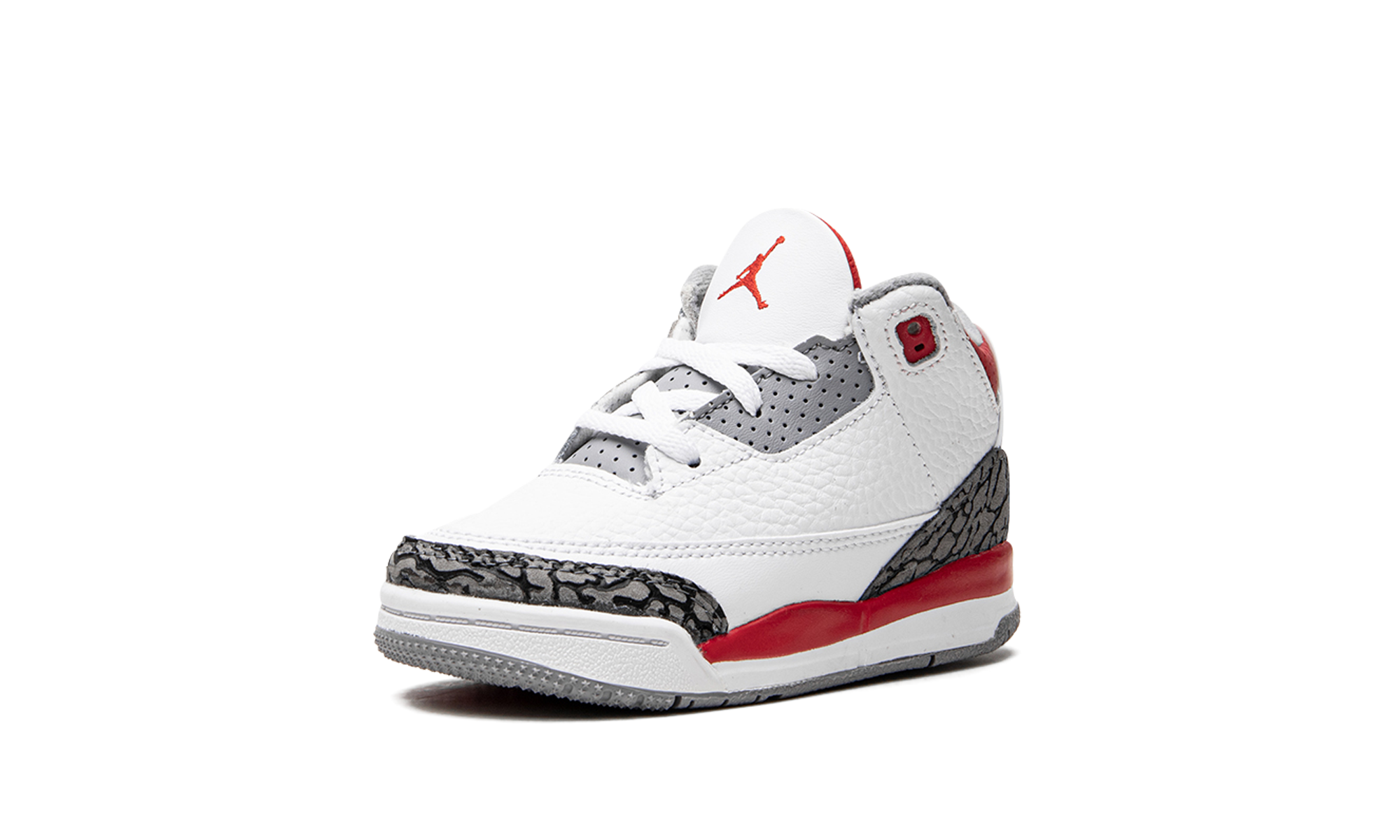 jordan 3 retro fire red 2022 td+DM0968-160+left diagnol single view