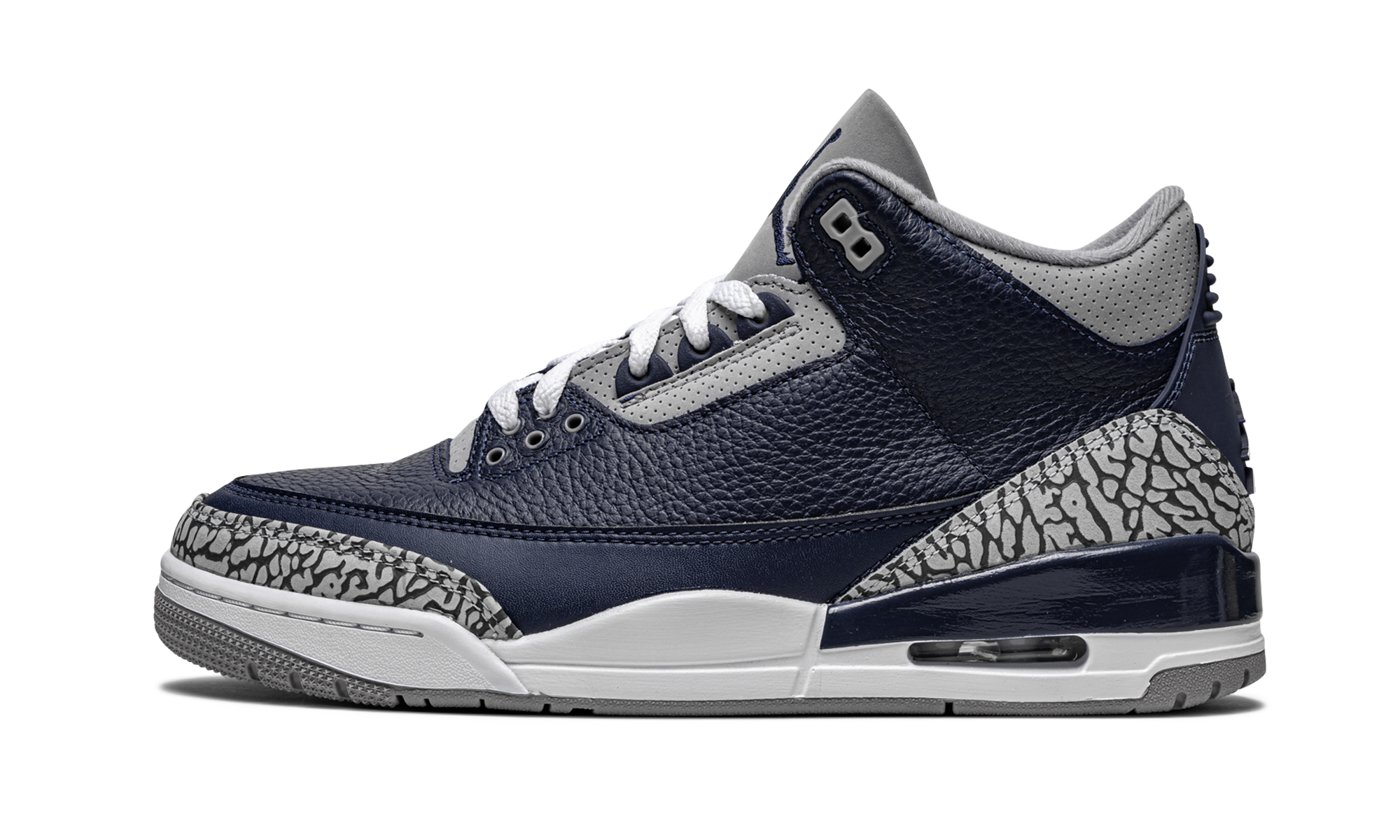 jordan 3 retro georgetown 2021+CT8532-401+diagnol right view 1