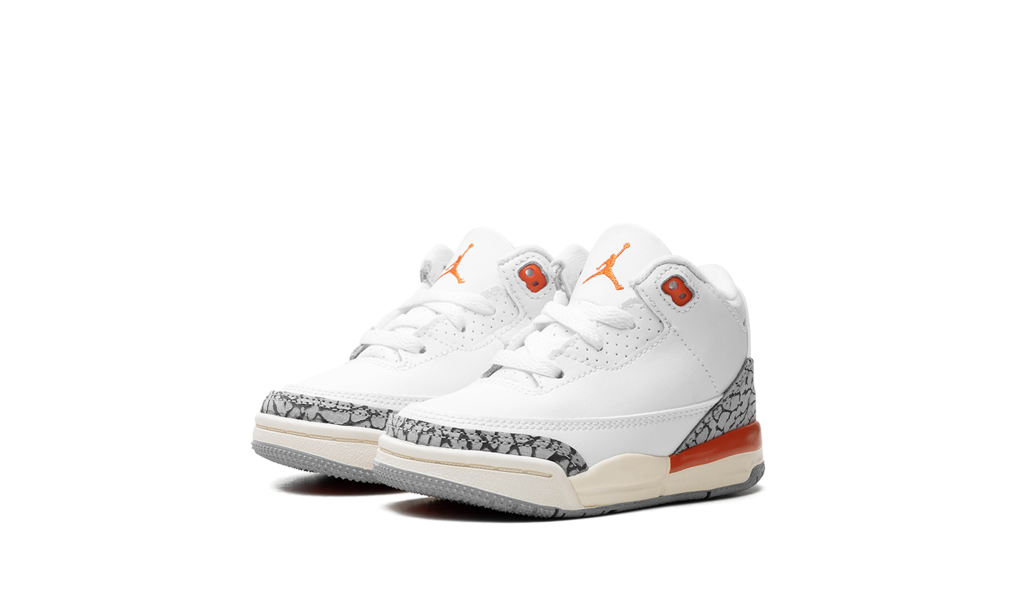 jordan 3 retro georgia peach td+FQ9175-121+diagnol left view