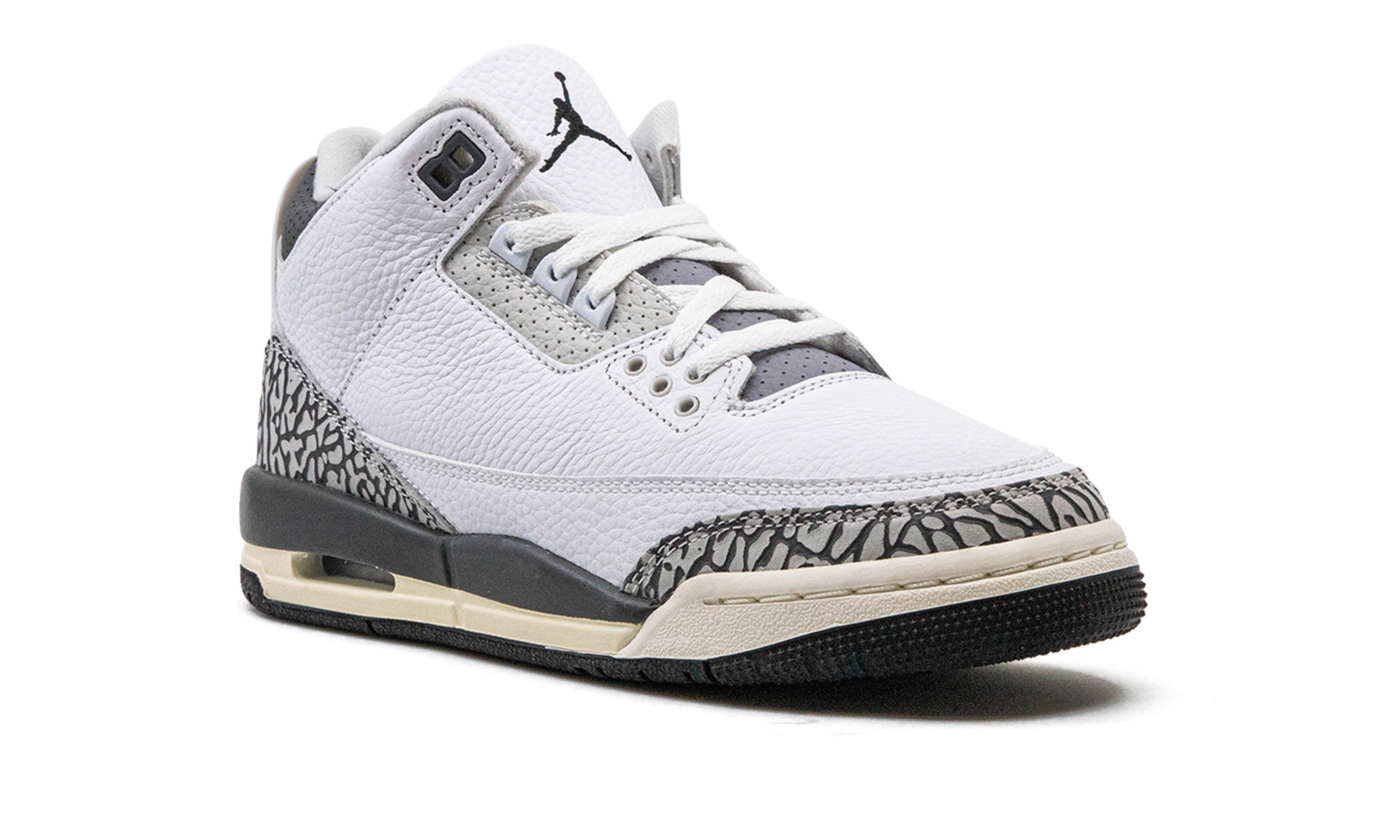 jordan 3 retro hide n sneak gs+DX6665-100+diagnol right view